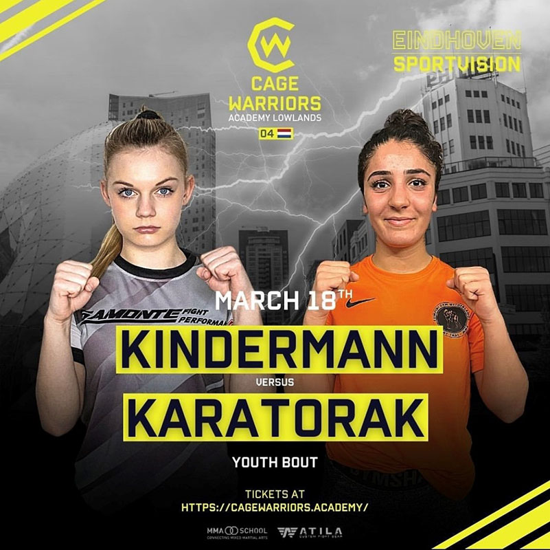 Cage Warriors - Kindermann vs Karatorak