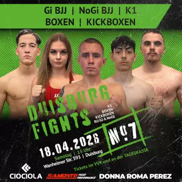Duisburg Fights No7 Plakat