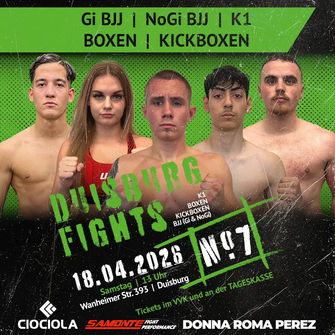 Duisburg Fights No7 Plakat