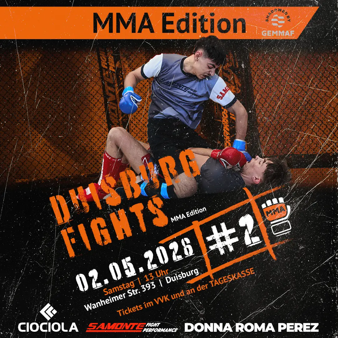 Duisburg Fights MMA 2 Plakat